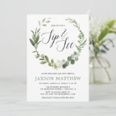 緑のユーカ男女兼用リをすすって見る 招待状 (スタンド正面)