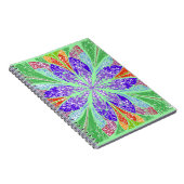 緑のライト葉 ノートブック (右側)