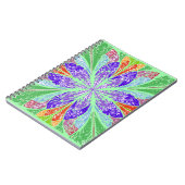 緑のライト葉 ノートブック (左側)