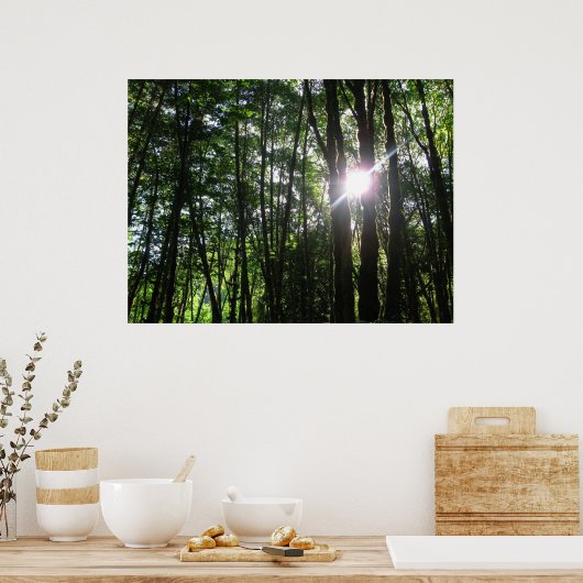 緑のライト… ポスター (キッチン)