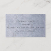 緑のライフスタイルの健康な生命名刺 名刺 (裏面)