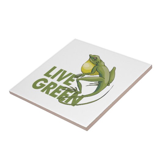 緑のライブ タイル (側面)