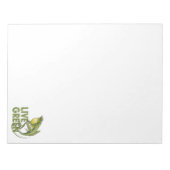 緑のライブ ノートパッド (正面)