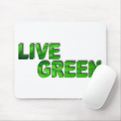 緑のライブ マウスパッド (マウス)