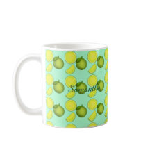 緑のライムパターン