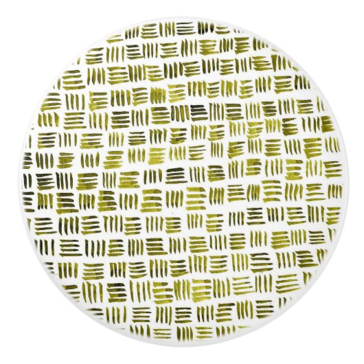 緑のライン セラミックノブ (正面)