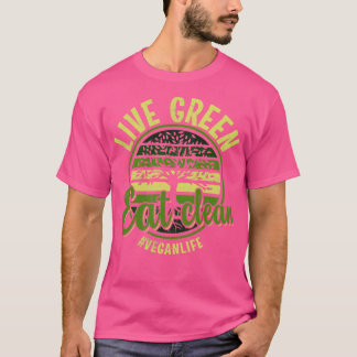 緑のライ食べブル Tシャツ