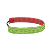 緑のラプターパターン アスレチックヘッドバンド (左)