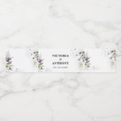 緑のラベ結婚ンダーのウォーターボトルラベル ペットボトルラベル (シングルラベル)