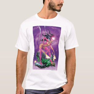 緑のランタンおよびスターサファイア-色 Tシャツ