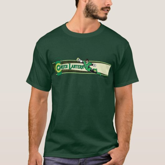 緑のランタンとロゴ Tシャツ (正面)