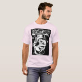緑のランタンと戦うケープと黒と白 Tシャツ (正面フル)