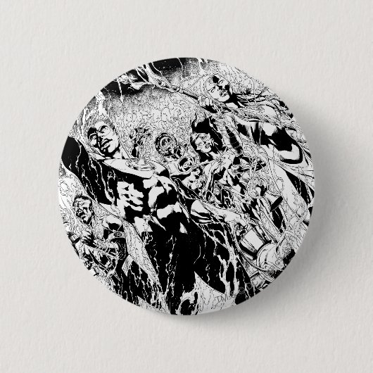 緑のランタンのグループ 缶バッジ (正面)