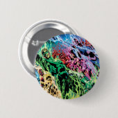 緑のランタンのグループ-色 缶バッジ (正面&裏面)