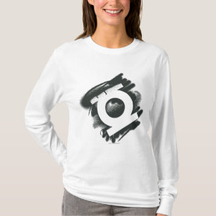 緑のランタンのスプレーの記号 Tシャツ