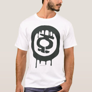 緑のランタンのペンキの記号 Tシャツ