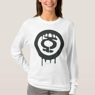緑のランタンのペンキの記号 Tシャツ