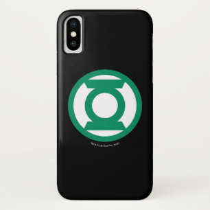 緑のランタンのロゴ13 iPhone X ケース