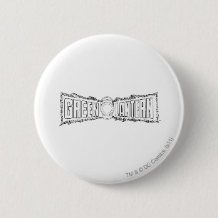 緑のランタンのロゴ7 缶バッジ