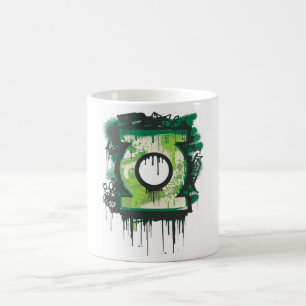 緑のランタングラフィティシンボル コーヒーマグカップ