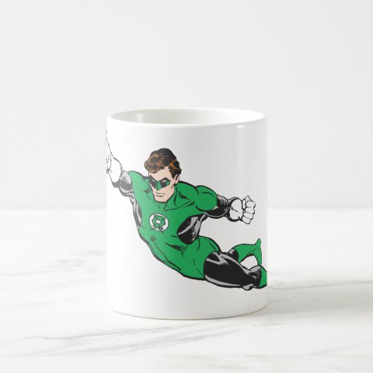緑のランタンパンチ コーヒーマグカップ (中央)