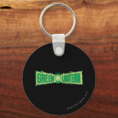 緑のランタンレター1 キーホルダー (正面)