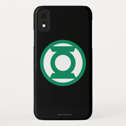 緑のランタンロゴ Case-Mate iPhoneケース (裏面)
