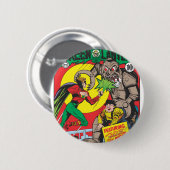 緑のランタン対確率の魔法使い 缶バッジ (正面&裏面)