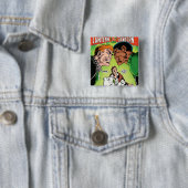 緑のランタン対緑のランタン 缶バッジ (インサイチュ)