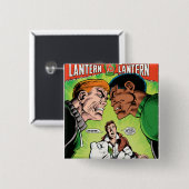 緑のランタン対緑のランタン 缶バッジ (正面&裏面)