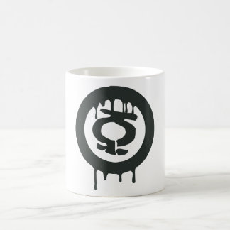 緑のランタン絵を描の記号 コーヒーマグカップ