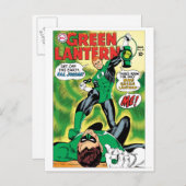 緑のランタン-このEarch Halヨルダンを離れて得て下さい ポストカード (正面/裏面)