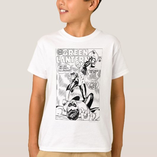 緑のランタン – このHal Jordan, Bla Tシャツ (正面)