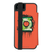 緑のランタン – ねじれた無邪気シンボル INCIPIO iPhoneウォレットケース (フォリオ裏面)