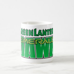 緑のランタン-エメラルドの夜明けのロゴ コーヒーマグカップ