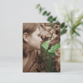 緑のランタン。 ポストカード (スタンド正面)