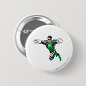 緑のランタン-先に見ます 缶バッジ (正面&裏面)