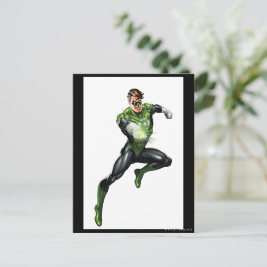 緑のランタン – 完全描写に、ジャンプ ポストカード (スタンド正面)