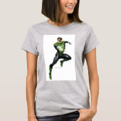 緑のランタン – 完全描写に、ジャンプ Tシャツ (正面)
