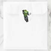 緑のランタン – 完全描写に、上飛んでいるへ ラウンドシール (バッグ)