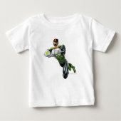 緑のランタン – 完描写全、両腕を前方 ベビーTシャツ (正面)