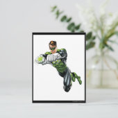 緑のランタン – 完描写全、両腕を前方 ポストカード (スタンド正面)