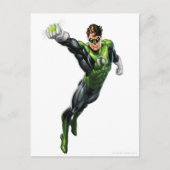 緑のランタン – 完描写全、腕を出す ポストカード (正面)