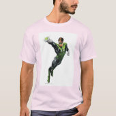 緑のランタン – 完描写全、腕を出す Tシャツ (正面)