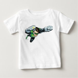 緑のランタン – 描写完全飛んでいる、右 ベビーTシャツ