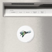 緑のランタン – 描写完全飛んでいる、右 マグネット (インサイチュ (食洗機))