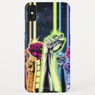 緑のランタン-空気の手 iPhone XS MAXケース