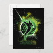 緑のランタン- EO ポストカード (正面/裏面)