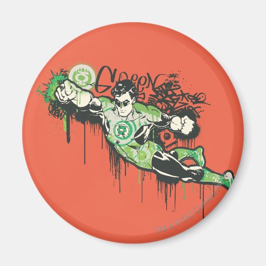 緑のランタン – Twisted Innoble Poster マグネット (正面)