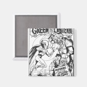 緑のランタンvsオッズの魔法使いブラック マグネット (正面/裏面)